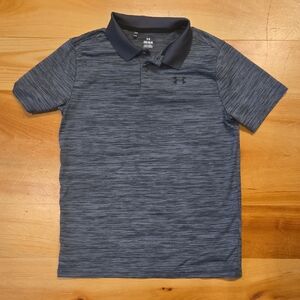 Under Armour Navy Heather Polo Shirt